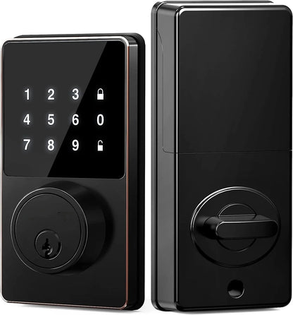 Keyless Entry Door Lock With Touchscreen Keypads Smart Lock With Password 5