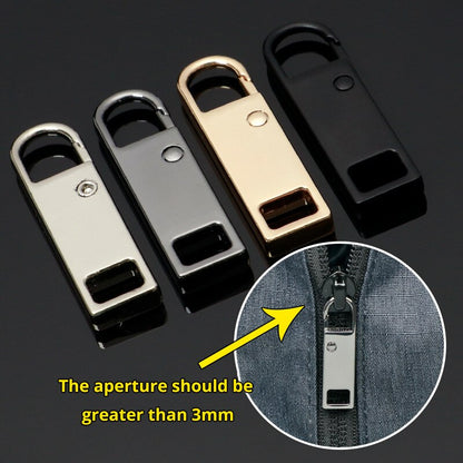 Durable Zipper Pull Replacement Zipper Pull For Bags Jackets  Jeans 4