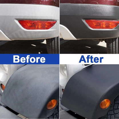 Plastic Restore Revitalizer, Long-Lasting Coating for Car Rubbers & Trim, Clean Gloss Black Shine