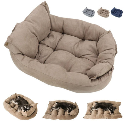 Multifunction Dog Bed Mat 3in1 Sofa Nest  Cushion For Cats  Dogs 0