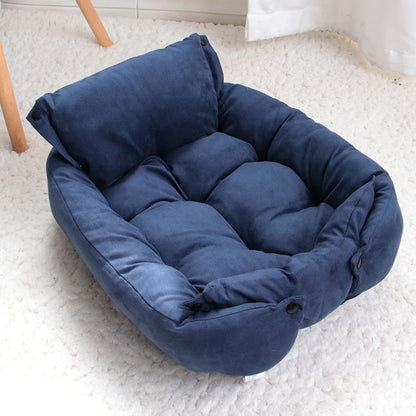 Multifunction Dog Bed Mat 3in1 Sofa Nest  Cushion For Cats  Dogs 6