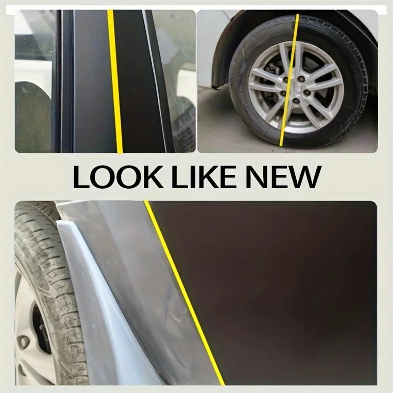 Ultimate Tire  Wheel Shine Wax Restores Faded Paint Protects from Cracks  Enhances Car Interior
