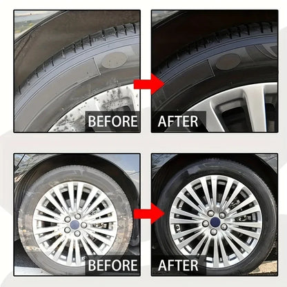 Ultimate Tire  Wheel Shine Wax Restores Faded Paint Protects from Cracks  Enhances Car Interior