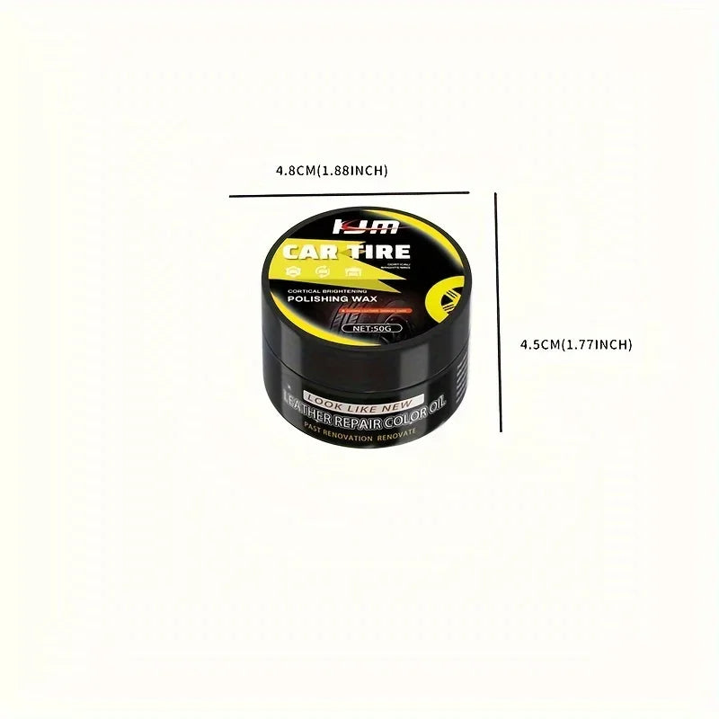 Ultimate Tire  Wheel Shine Wax Restores Faded Paint Protects from Cracks  Enhances Car Interior