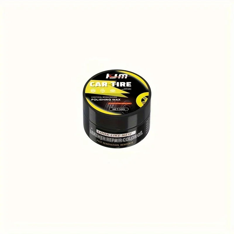 Ultimate Tire  Wheel Shine Wax Restores Faded Paint Protects from Cracks  Enhances Car Interior