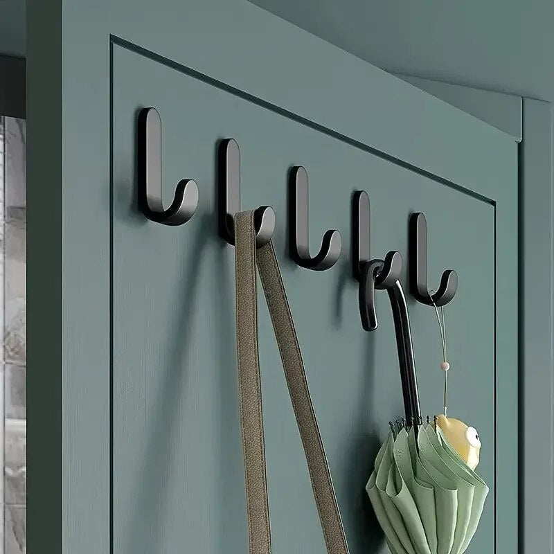 Strong Self-Adhesive Wall Adhesive Hook Waterproof Sticky Wall Hanger for Bathroom, Kitchen & Keys