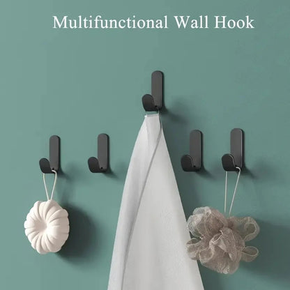 Strong SelfAdhesive Wall Adhesive Hook Waterproof Sticky Wall Hanger For Bathroom Kitchen  Keys 4