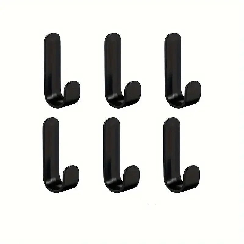Strong SelfAdhesive Wall Adhesive Hook Waterproof Sticky Wall Hanger For Bathroom Kitchen  Keys 5