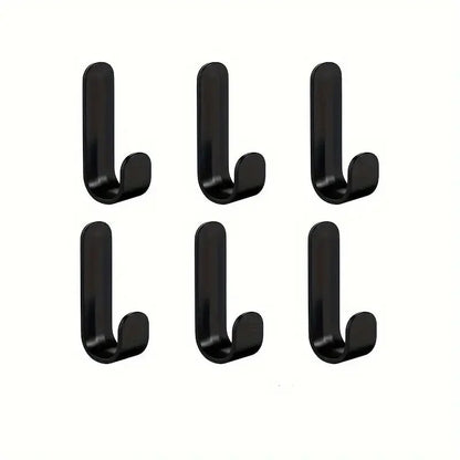 Strong SelfAdhesive Wall Adhesive Hook Waterproof Sticky Wall Hanger For Bathroom Kitchen  Keys 5