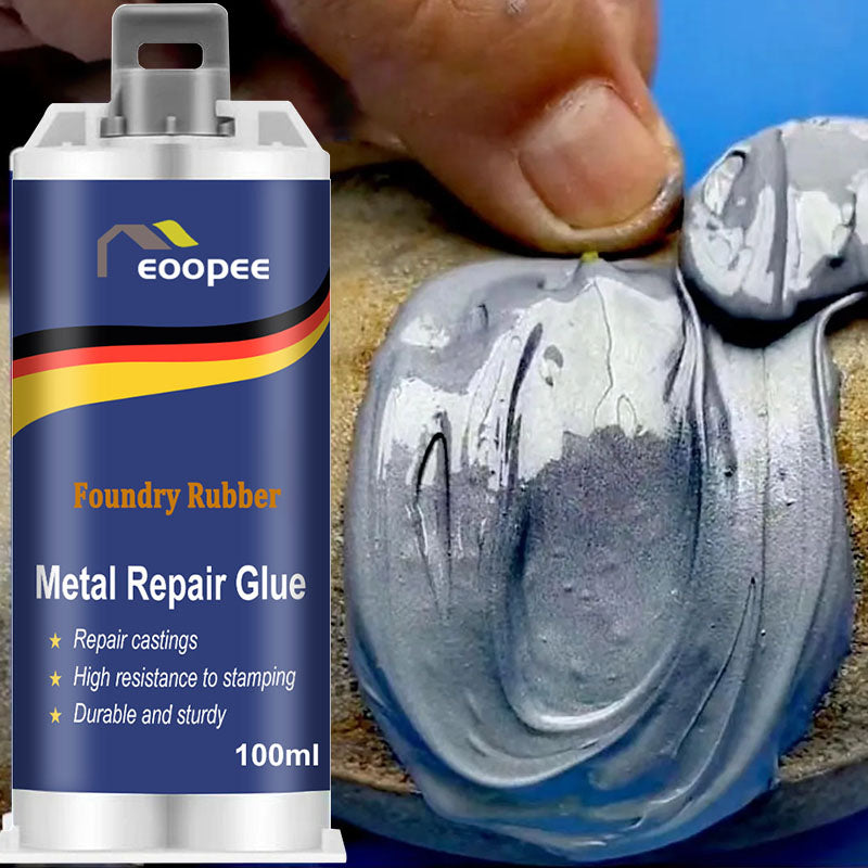 High-Strength Metal Repair Epoxy Adhesive, Heat & Cold Resistant Welding Glue for Leak Repair & Bonding