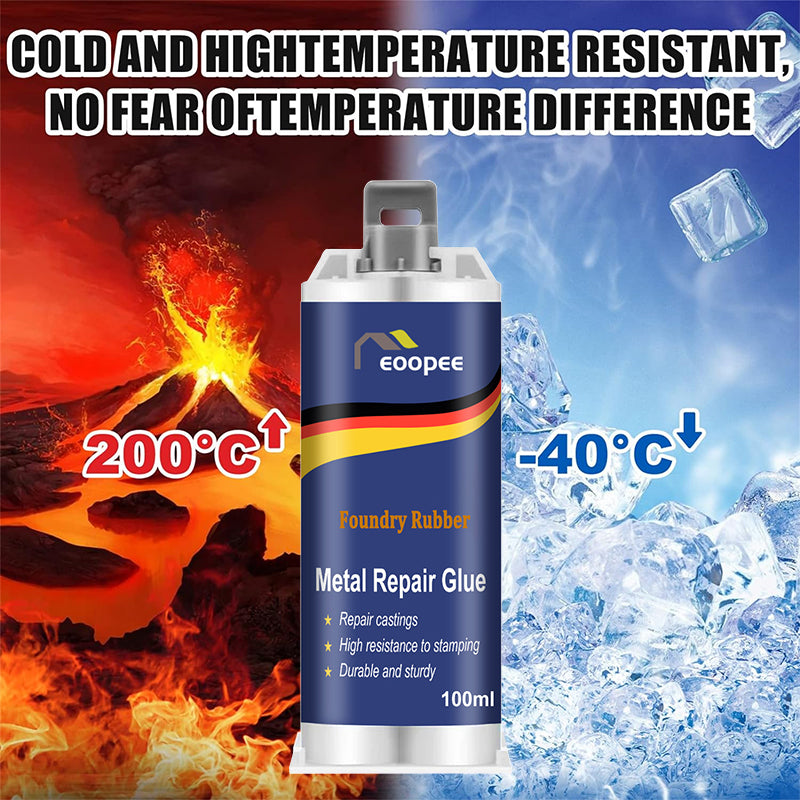 HighStrength Metal Repair Epoxy Adhesive Heat  Cold Resistant Welding Glue For Leak Repair  Bonding 1