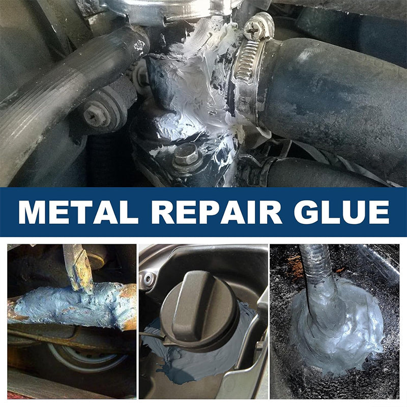 HighStrength Metal Repair Epoxy Adhesive Heat  Cold Resistant Welding Glue For Leak Repair  Bonding 2