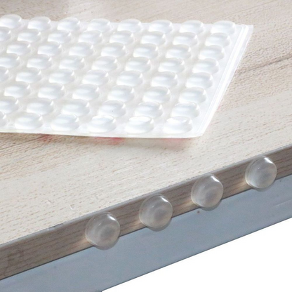 Soft Silicone Furniture Pads, Self-Adhesive Cabinet Bumpers, Door Stopper, Protective Cushion & Rubber Damper