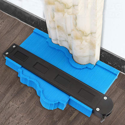MultiAngle Cutting Template  Line Copier Ruler Essential Measuring Instrument for DIY Woodworkin