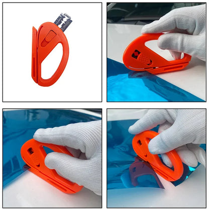 Car Wrapping Tools Kit Auto Foil Set With Vinyl Wraps Squeegee Scraper  Cutter Knife For Perfect Fi 3