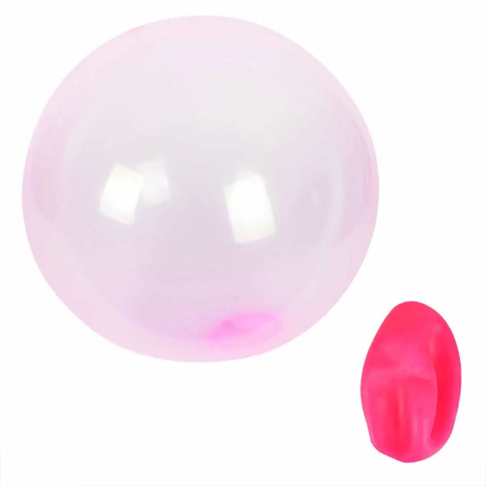Soft AirFilled Bubble Ball Childrens Inflatable Elastic Balloon For Summer Games  Gifts 5