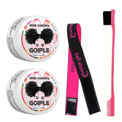 Mini Small Hair Gel Edge Control for 4C Curls & Tames Broken Hair Fix Bang Pomade & Styling Cream
