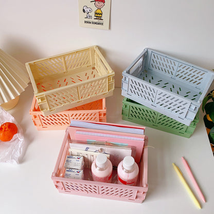 portable stackable organizer for toys and cosmetics