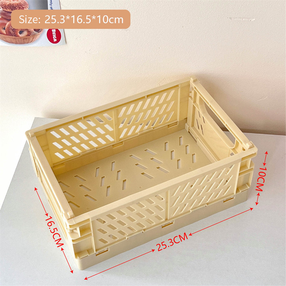 stackable storage crate for small rooms and apartments