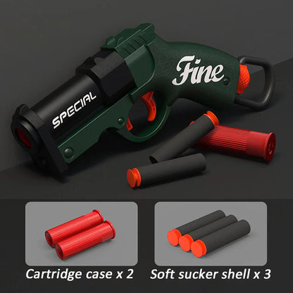 Shell Throwing Soft Bullet Launcher Toy Gun Airsoft Foam Bullet Blaster For Outdoor CS Games  Kids  7