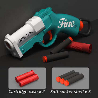 Shell Throwing Soft Bullet Launcher Toy Gun Airsoft Foam Bullet Blaster For Outdoor CS Games  Kids  10