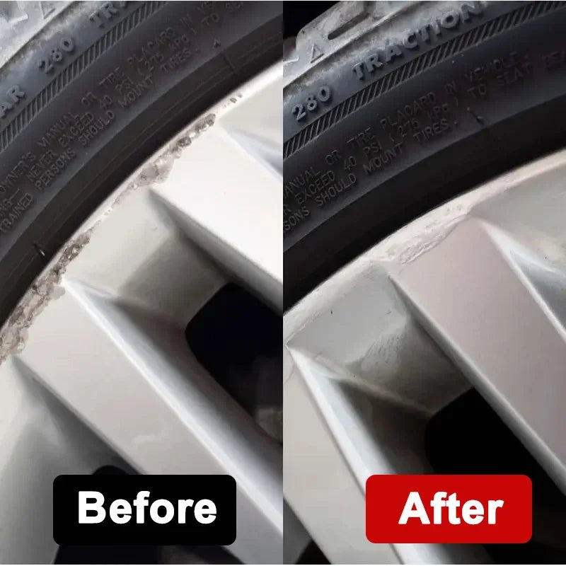 Wheel Hub Scratch Repair Wax  Deep Conditioning For Automobile Tires  Alloy Wheels 1