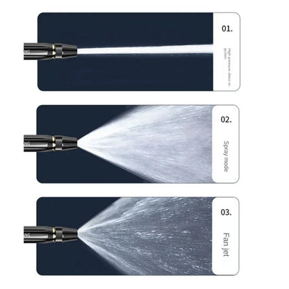 HighPressure Water Gun Household Car Wash Water Black Car Wash Nozzle Diamond Water Watering Pipe C 3