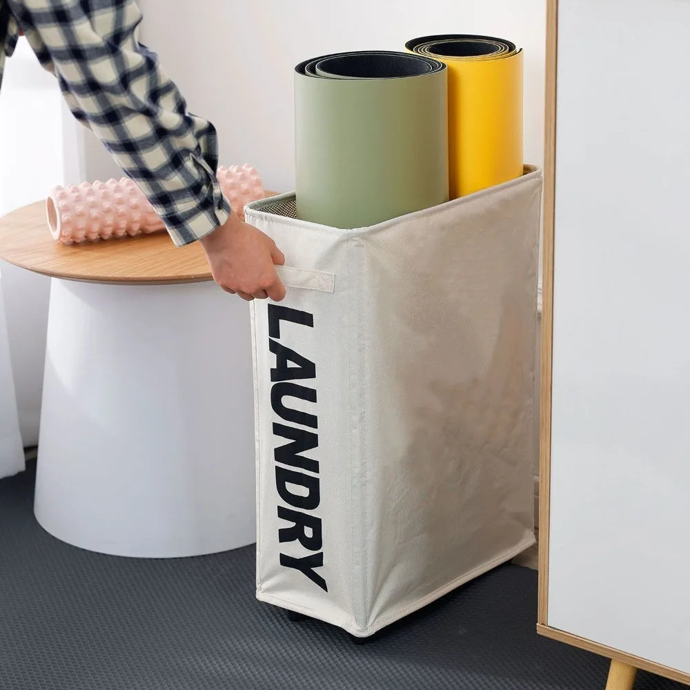 Portable laundry organizer for apartments