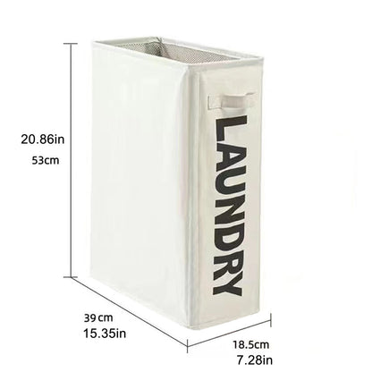 Collapsible laundry hamper for small apartments