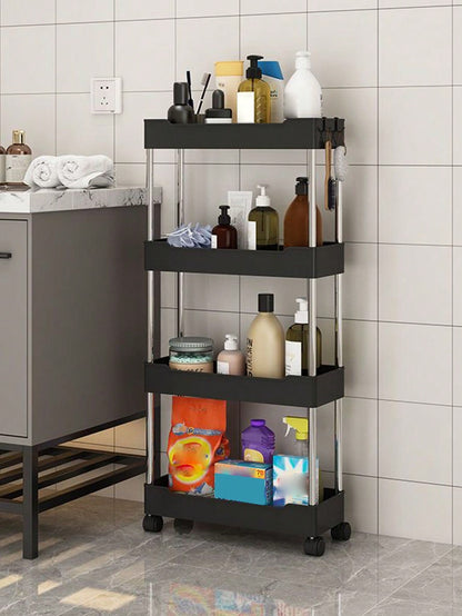 kitchen storage organizer rolling cart