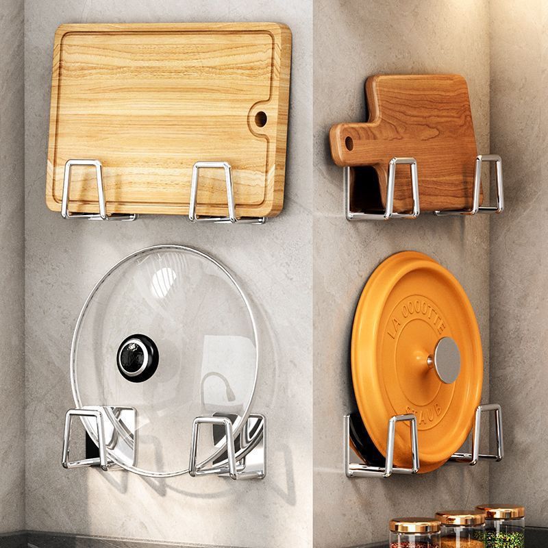 Stainless steel kitchen shelf organizer