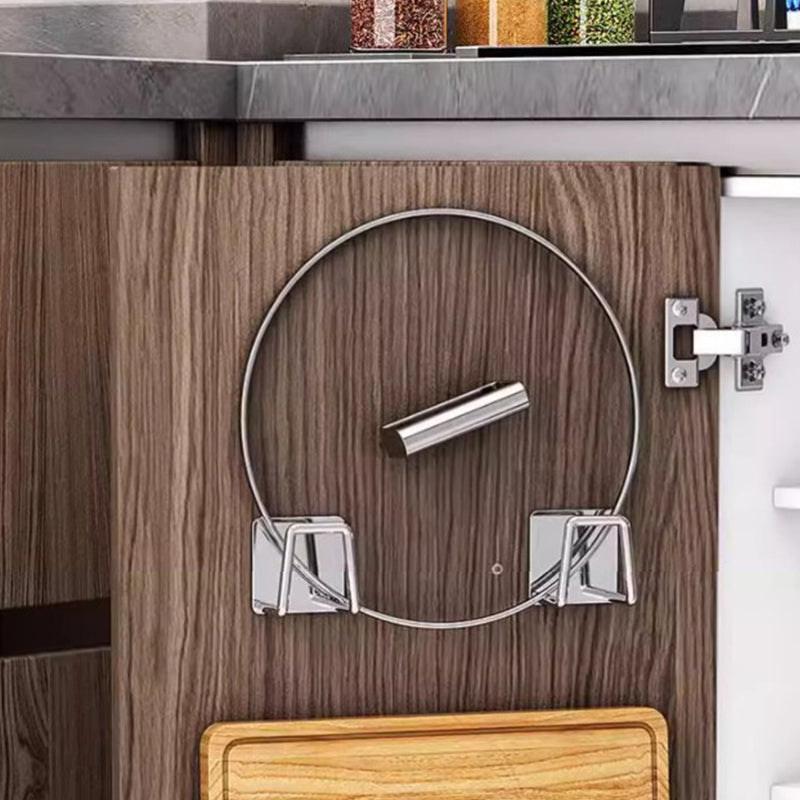 Nondrill wallmounted rack for kitchen