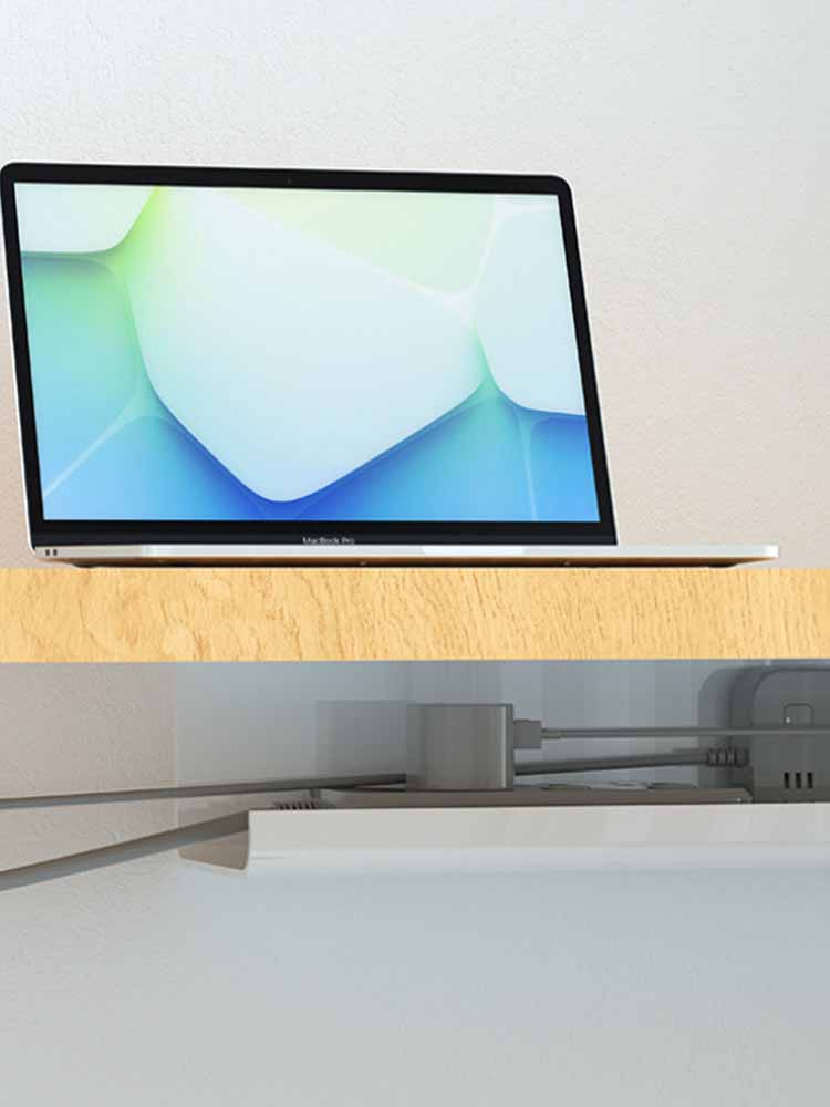 Best under desk cable organizer for workspace