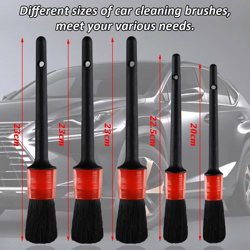 New Car Cleaning Brushes Kit Automotive Detailing Tools for Cars Electric Drill Brush  Dust Clean