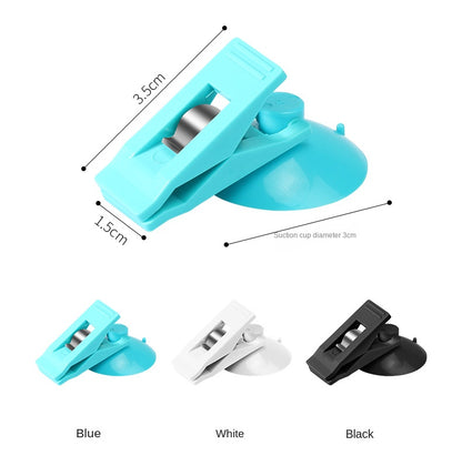 Car Sunshade Clip & Suction Mount Durable Interior Car Accessory for Windows