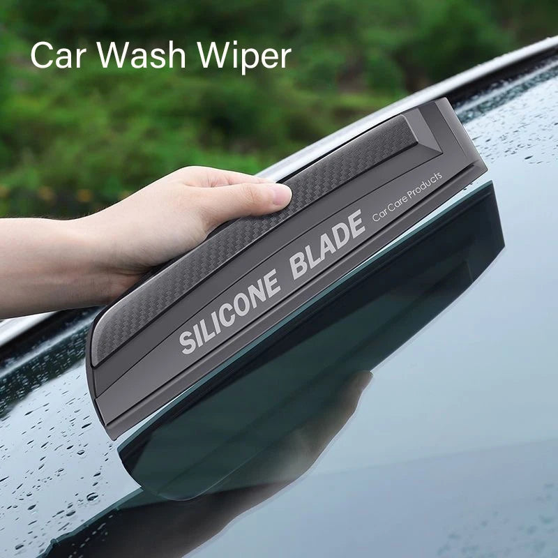 Soft Silicone Squeegee Tool NonScratch Water Blade for Car Wraps Window Drying  Film Scraping
