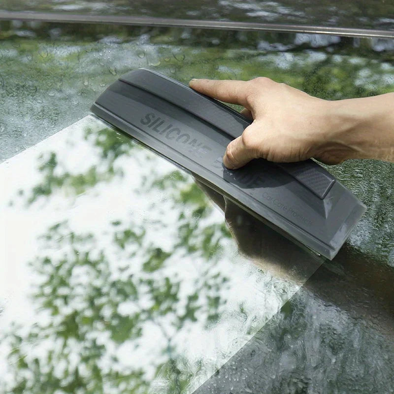 Soft Silicone Squeegee Tool NonScratch Water Blade for Car Wraps Window Drying  Film Scraping