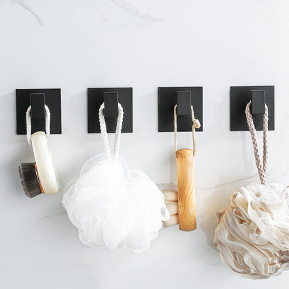 Heavy Duty Wall Hook Sticker Durable Hanging Clothes Hanger for Shower Robe Coat Rack  Towel Hooks