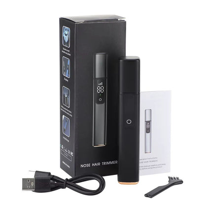 Professional Unisex Nose Hair Trimmer Rechargeable Automatic  Portable For Painless Grooming 8