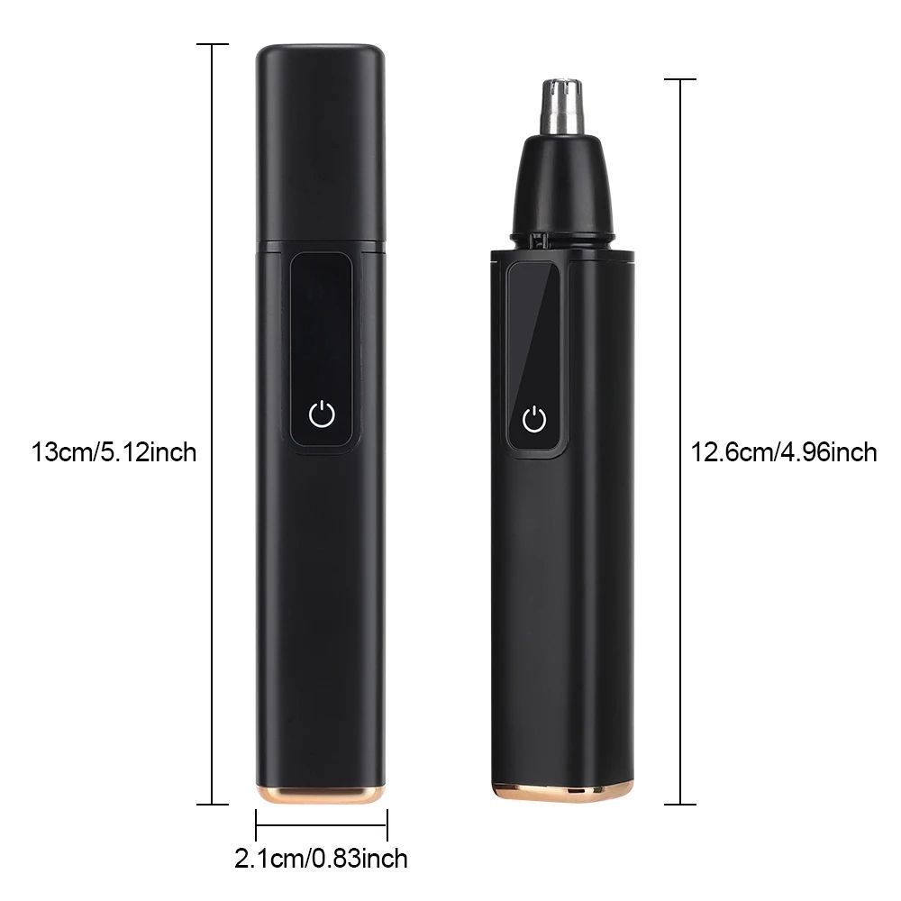 Professional Unisex Nose Hair Trimmer Rechargeable Automatic  Portable For Painless Grooming 9