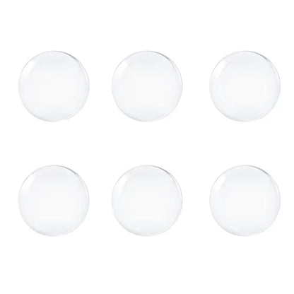 Clear Soft Rubber Door Stopper Door Knob Wall Shield  Muffler Pad Protective Plug 6