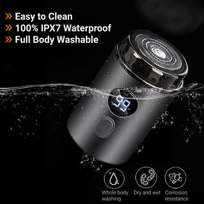 Mini Electric Shaver For Men  Women Portable Type C Rechargeable Wet Dry Shaver With LED Display 2