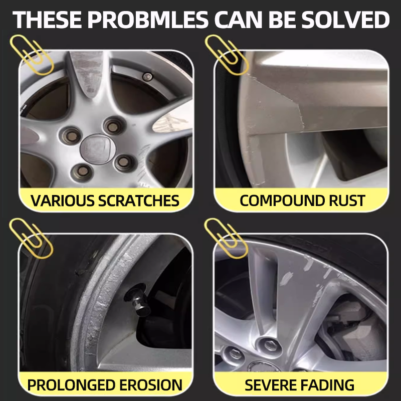 Car Hub Repair Kit Deep Graphene Coating To Eliminate Scratches Rust  Discoloration Alloy Wheel Res 2