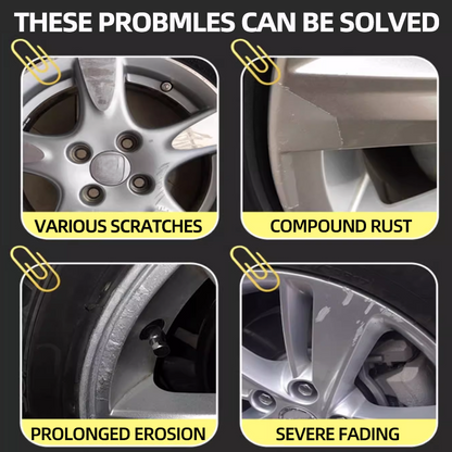 Car Hub Repair Kit Deep Graphene Coating To Eliminate Scratches Rust  Discoloration Alloy Wheel Res 2
