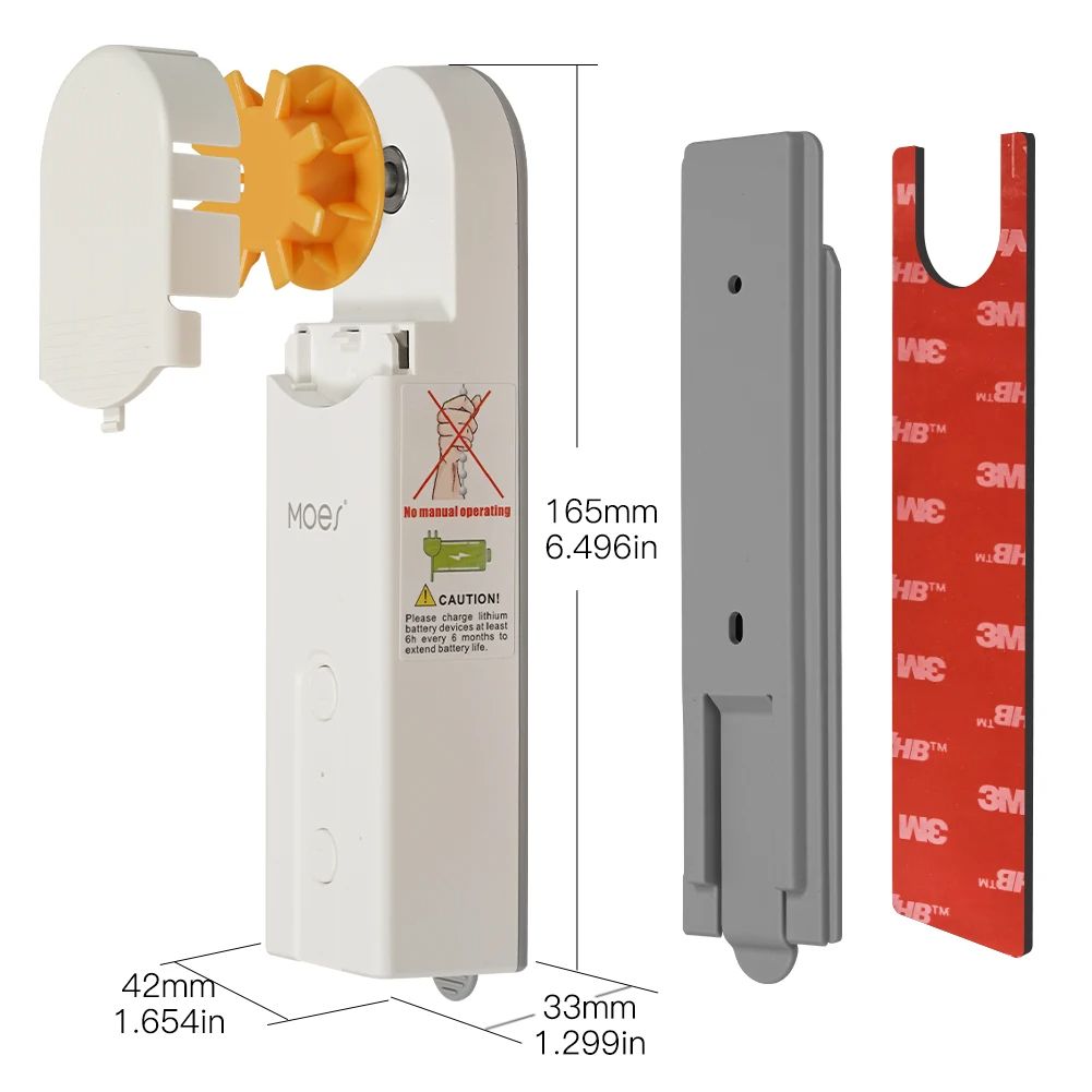 ZigBee Smart DIY Motorized Roller Blinds Drive Motor Tuya App Alexa  Google Home Compatible 1