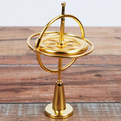 Self-Balancing Gyroscope, Anti-Gravity Decompression Toy, Six Generations Colorful Finger Spinner, Gift for Kids