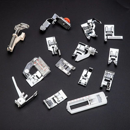 Sewing Machine Presser Feet Kit Set Universal Fit For Home Sewing Machines 5