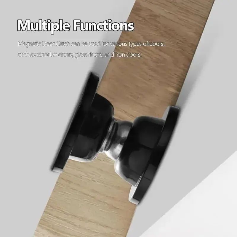 Silicone Magnetic Door Stopper Strong Mute AntiCollision Door Catch For Hotel And Household Use 1