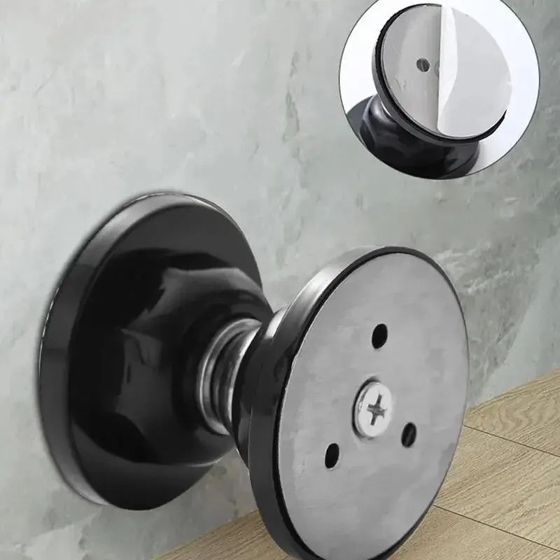 Silicone Magnetic Door Stopper Strong Mute AntiCollision Door Catch For Hotel And Household Use 2