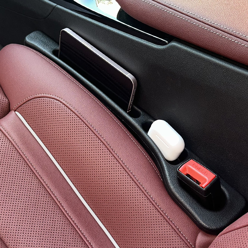 Universal Car Seat Gap Plug LeakProof Gap Filler  Storage Organizer For Cars 1